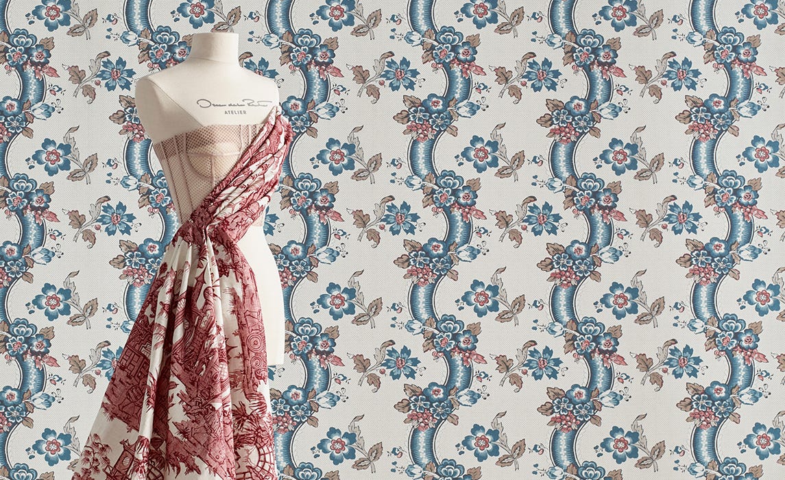 Oscar De La Renta Wallcovering